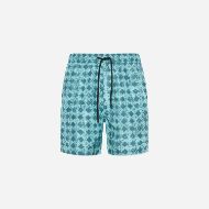 Снимка на DIRTY LAUNDRY МЪЖКИ БАНСКИ THE GEOMETRIC SWIM TRUNKS TEAL 5