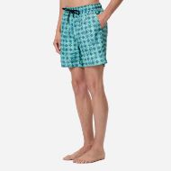 Снимка на DIRTY LAUNDRY МЪЖКИ БАНСКИ THE GEOMETRIC SWIM TRUNKS TEAL 2