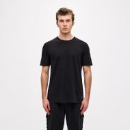 Снимка на DIRTY LAUNDRY МЪЖКА БЛУЗА LINEN T-SHIRT В ЧЕРНО 1
