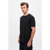 Снимка на DIRTY LAUNDRY МЪЖКА БЛУЗА LINEN T-SHIRT В ЧЕРНО 2