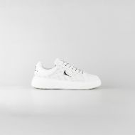 Снимка на JOHN RICHMOND МЪЖКИ ОБУВКИ JR ONE LEATHER SNEAKERS WITH MICROHOLES AND METAL PLATE - БЯЛО 1