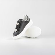 Снимка на JOHN RICHMOND ДАМСКИ ОБУВКИ JR ONE LEATHER SNEAKERS WITH STRASS CHARMS AND LOGO PRINT - ЧЕРНО 3