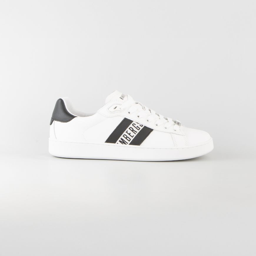 Снимка на BIKKEMBERGS МЪЖКИ ОБУВКИ RECOBA LEATHER SNEAKERS - БЯЛО/ЧЕРНО