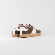 Снимка на BIKKEMBERGS ДАМСКИ ОБУВКИ RECOBA MIX LEATHER SNEAKERS WITH LOGO TAPE - КАКАО/ БОНБОНОВО РОЗОВО/ БЯЛО 4