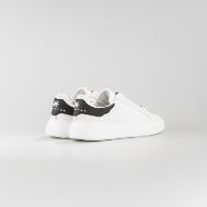 Снимка на JOHN RICHMOND ДАМСКИ ОБУВКИ JR ONE LEATHER SNEAKERS WITH METAL ACCESSORY LACES - БЯЛО/ЧЕРНО 4