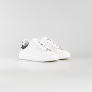 Снимка на JOHN RICHMOND ДАМСКИ ОБУВКИ JR ONE LEATHER SNEAKERS WITH METAL ACCESSORY LACES - БЯЛО/ЧЕРНО 2