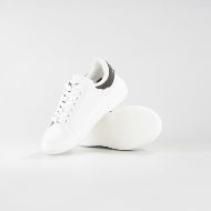 Снимка на JOHN RICHMOND ДАМСКИ ОБУВКИ JR ONE LEATHER SNEAKERS WITH METAL ACCESSORY LACES - БЯЛО/ЧЕРНО 3