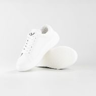 Снимка на JOHN RICHMOND МЪЖКИ ОБУВКИ JR ONE LEATHER SNEAKERS WITH METAL ACCESSORY AND LOGO PRINT - БЯЛО 3