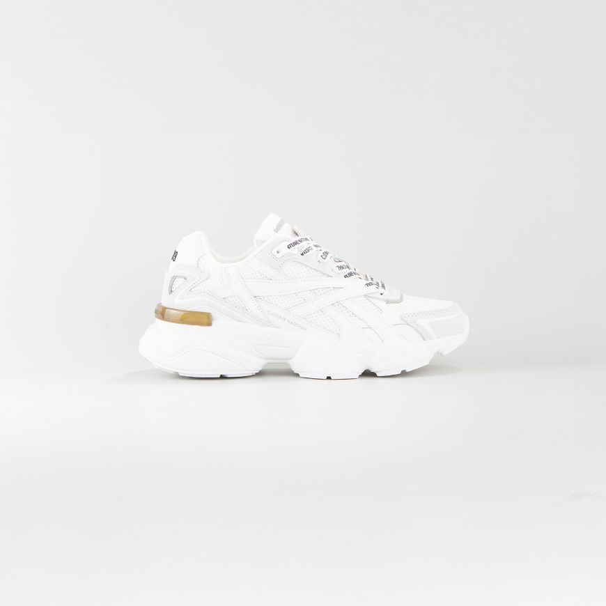 Снимка на CNC COSTUME NATIONAL ДАМСКИ ОБУВКИ QS.89 SUEDE LEATHER FABRIC SNEAKERS - БЯЛО