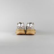 Снимка на CNC COSTUME NATIONAL ДАМСКИ ОБУВКИ QS.89 LEATHER AND FABRIC SNEAKERS WITH GRAPHIC PRINT - БЯЛО/ СРЕБ 5