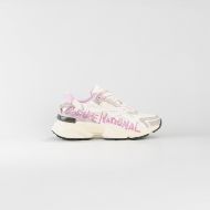 Снимка на CNC COSTUME NATIONAL ДАМСКИ ОБУВКИ QS.89 LEATHER AND FABRIC SNEAKERS WITH GRAPHIC PRINT AND USED EFF 1