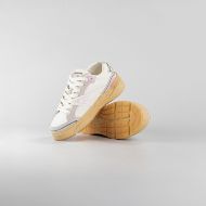 Снимка на CNC COSTUME NATIONAL ДАМСКИ ОБУВКИ NW.89 LEATHER AND FABRIC SNEAKERS WITH GRAPHIC PRINT  - БЯЛО/ БАР 3