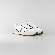 Снимка на BIKKEMBERGS МЪЖКИ ОБУВКИ IGNITE SUEDE AND FABRIC SNEAKERS - БЯЛО/ЧЕРНО/СРЕБРИСТО 2