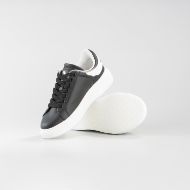 Снимка на JOHN RICHMOND ДАМСКИ ОБУВКИ JR ONE LEATHER SNEAKERS - ЧЕРНО/БЯЛО 3