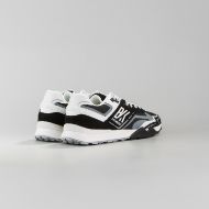 Снимка на BIKKEMBERGS МЪЖКИ ОБУВКИ RETRO MIX LEATHER AND FABRIC SNEAKERS - ЧЕРНО/БЯЛО 4