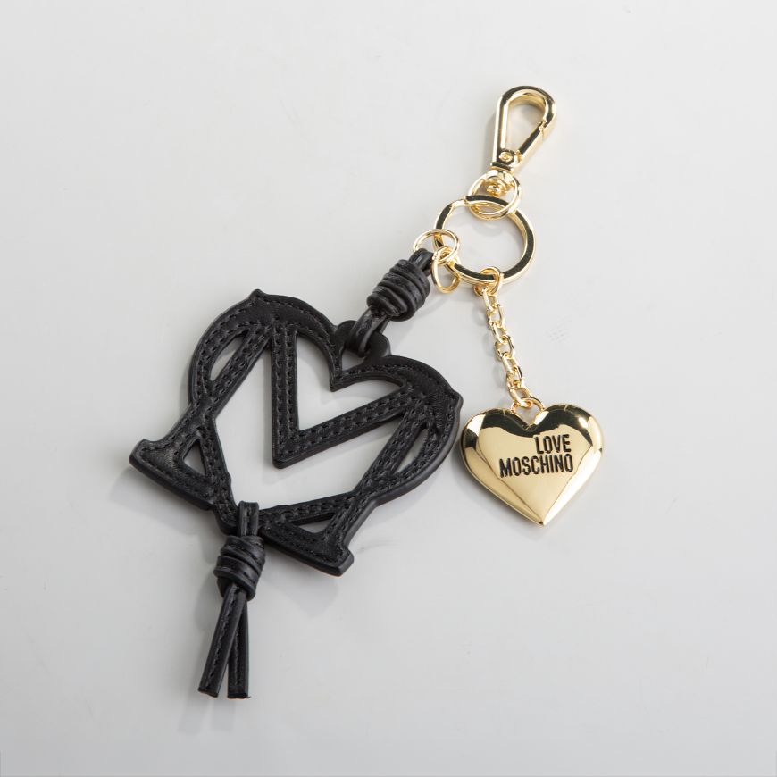 Снимка на LOVE MOSCHINO ДАМСКИ АКСЕСОАР СЪС СЪРЦЕ В ЧЕРНО