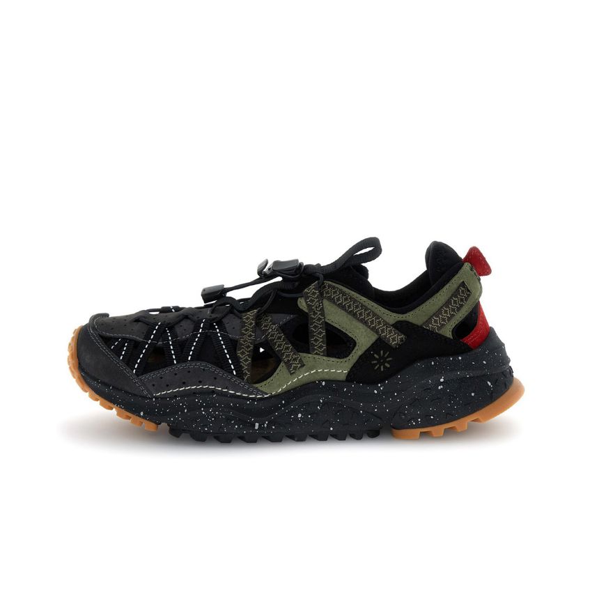 Picture of FLOWER MOUNTAIN MEN'S KAZANA UNI COW VELOUR SNEAKERS - GREY-DARK GREY