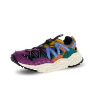 Picture of FLOWER MOUNTAIN WOMEN'S KAZANA WOMAN COW VELOUR SNEAKERS - BORDEAUX-BLACK-GREEN 3
