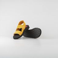 Picture of LOVE MOSCHINO WOMEN'S SOFT ELASTIC SANDALS IN ORANGE 3