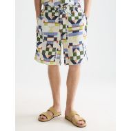 Снимка на SCOTCH&SODA МЪЖКИ БЕРМУДИ TOPSTITCHED PRINTED COTTON RELAXED-FIT В КОМБИНАЦИЯ 4