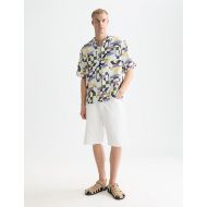 Снимка на SCOTCH&SODA МЪЖКА РИЗА PRINTED STITCHED RELAXED-FIT SHORT-SLEEVED В КОМБИНАЦИЯ 7
