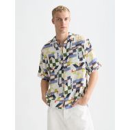 Снимка на SCOTCH&SODA МЪЖКА РИЗА PRINTED STITCHED RELAXED-FIT SHORT-SLEEVED В КОМБИНАЦИЯ 4