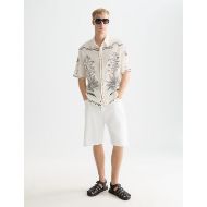Снимка на SCOTCH&SODA МЪЖКА РИЗА EMBROIDERED SEERSUCKER RELAXED-FIT SHORT-SLEEVED В БЯЛО 7