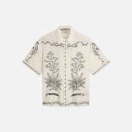 Снимка на SCOTCH&SODA МЪЖКА РИЗА EMBROIDERED SEERSUCKER RELAXED-FIT SHORT-SLEEVED В БЯЛО 1