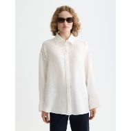 Снимка на SCOTCH&SODA ДАМСКА РИЗА CORE LINEN В БЯЛО 4