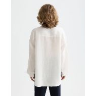 Снимка на SCOTCH&SODA ДАМСКА РИЗА CORE LINEN В БЯЛО 5