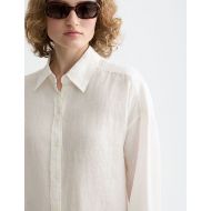 Снимка на SCOTCH&SODA ДАМСКА РИЗА CORE LINEN В БЯЛО 6