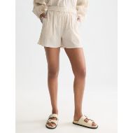 Снимка на SCOTCH&SODA ДАМСКИ БЕРМУДИ EMBROIDERED COTTON CREPE В БЕЖОВО 4