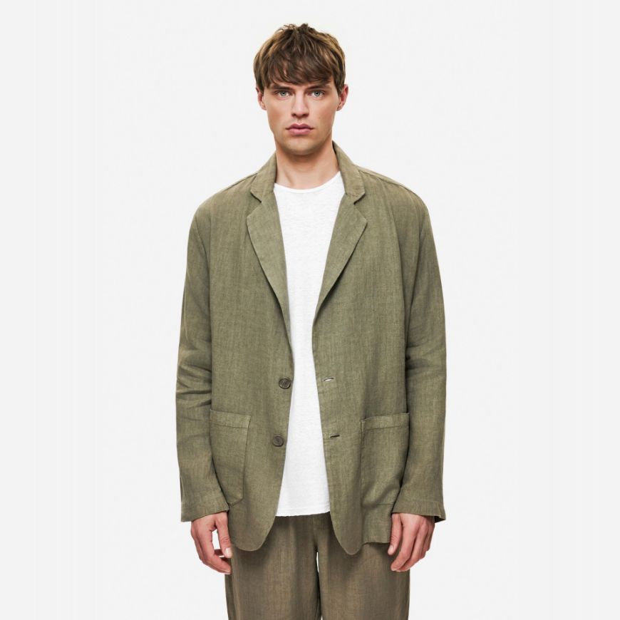 Снимка на DIRTY LAUNDRY МЪЖКО САКО LINEN BLAZER TAUPE