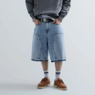 Снимка на REPLAY МЪЖКИ БЕРМУДИ INC. BAGGY-FIT DENIM SHORTS В СИН 1