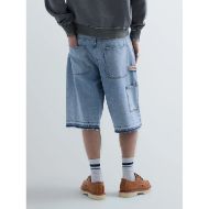 Снимка на REPLAY МЪЖКИ БЕРМУДИ INC. BAGGY-FIT DENIM SHORTS В СИН 2