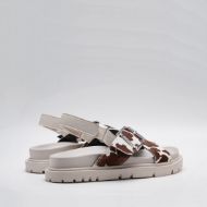 Снимка на REPLAY ДАМСКИ САНДАЛИ JADE PONY FLAT SANDALS В БЯЛО КАФЯВО 3