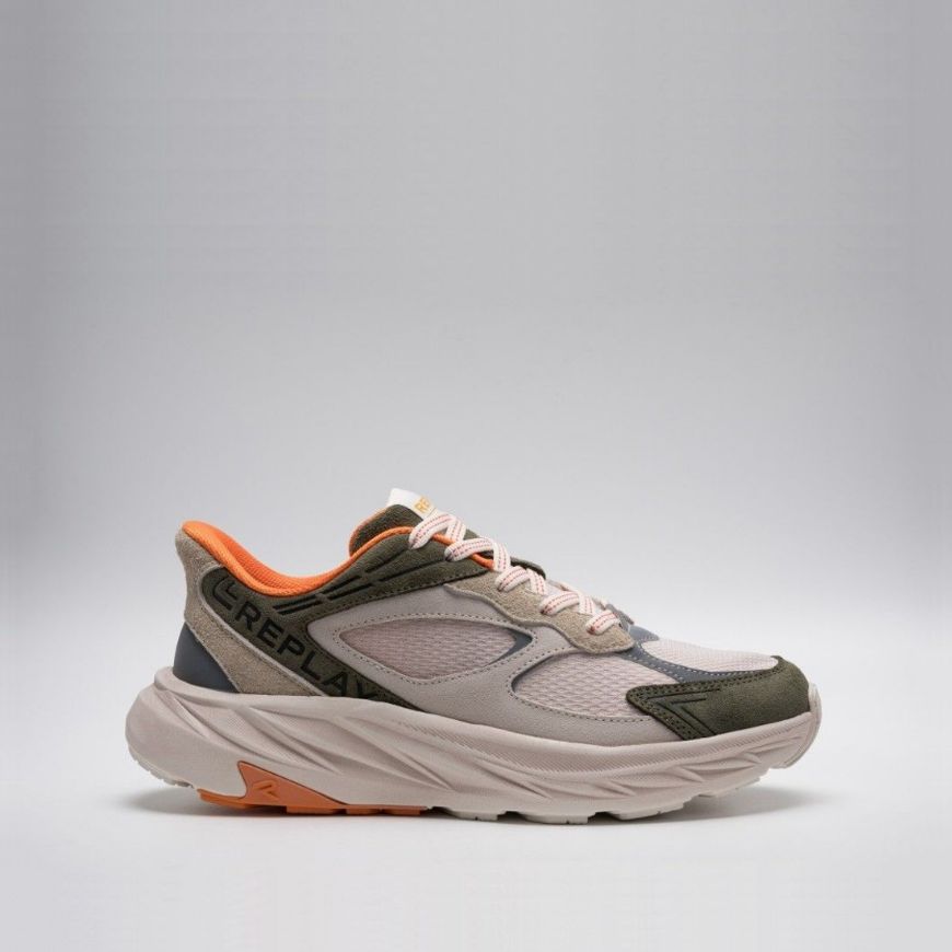 Снимка на REPLAY МЪЖКИ СПОРТНИ ОБУВКИ  UPTON MIX SNEAKERS В ПЯСЪЧНО