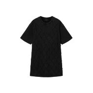 Picture of ALLSAINTS WOMEN'S DARCY T-SHIRT DRESS WASHED BLACK 7