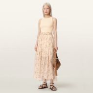 Снимка на ALLSAINTS ДАМСКА РОКЛЯ ZENIA DRESS CARMEL OFF WHITE 6