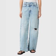 Снимка на ALLSAINTS ДАМСКИ ДЕНИМ AKI CROSSOVER JEANS DESTROY LIGHT BLUE 1