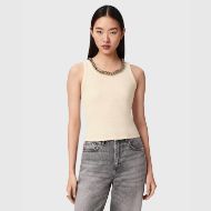 Picture of ALLSAINTS WOMEN'S LUCY TANK TOP MALLOW WHITE 1