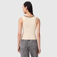 Picture of ALLSAINTS WOMEN'S LUCY TANK TOP MALLOW WHITE 2