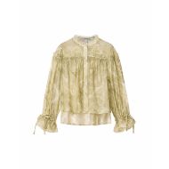 Снимка на ALLSAINTS ДАМСКА РИЗА DELPHINE SHIRT JOANNE GOLD GREEN 5