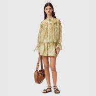 Снимка на ALLSAINTS ДАМСКА РИЗА DELPHINE SHIRT JOANNE GOLD GREEN 4