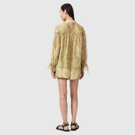 Снимка на ALLSAINTS ДАМСКИ БЕРМУДИ ISLA SHORTS JOANNE GOLD GREEN 5