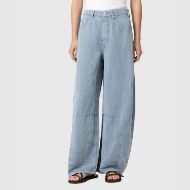 Снимка на ALLSAINTS ДАМСКИ ПАНТАЛОН JETT DENIM TROUSERS LIGHT BLUE 1