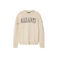 Снимка на ALLSAINTS МЪЖКИ ПУЛОВЕР CROSSED CREW NECK JUMPER ECRU WHITE 7
