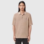 Снимка на ALLSAINTS МЪЖКИ ПУЛОВЕР ASPEN SHORT SLEEVE POLO MOON GREY 1