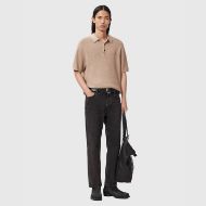 Снимка на ALLSAINTS МЪЖКИ ПУЛОВЕР ASPEN SHORT SLEEVE POLO MOON GREY 5