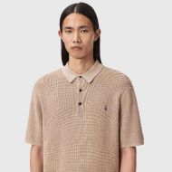 Снимка на ALLSAINTS МЪЖКИ ПУЛОВЕР ASPEN SHORT SLEEVE POLO MOON GREY 3